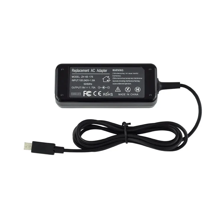 19V 1.75A 33W AC Laptop Power Adapter Charger For Asus Eeebook X205T X205TA New Invented High Quality
19V 1.75A 33W AC Laptop Power Adapter Charger For Asus Eeebook X205T X205TA New Invented High Quality