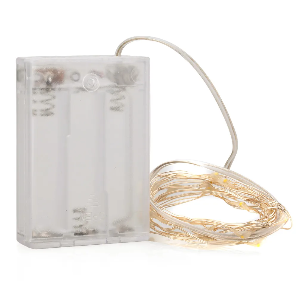 10pcs/Lot 5M 50LEDs Super Bright 3AA Battery Operated Mini Micro LED Lights String For Wedding Party Event Decor
10pcs/Lot 5M 50LEDs Super Bright 3AA Battery Operated Mini Micro LED Lights String For Wedding Party Event Decor