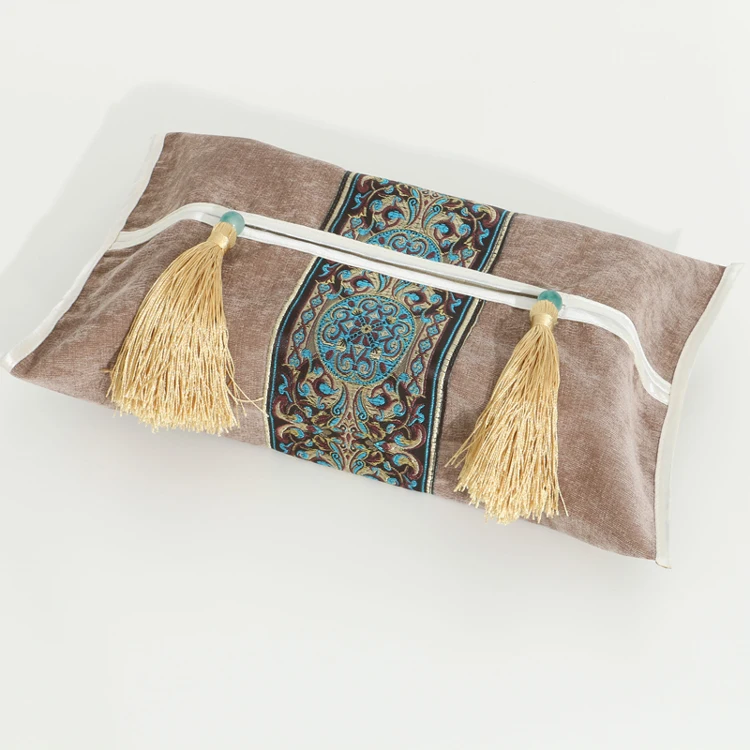 High Quality Embroidery Decorative Tissue Boxes Cover Home Wedding Velvet Napkin Holder Pocket Table Paper Case Storage Bag
High Quality Embroidery Decorative Tissue Boxes Cover Home Wedding Velvet Napkin Holder Pocket Table Paper Case Storage Bag