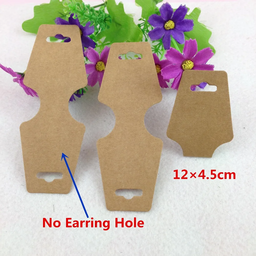 200pcs 12.5x4.5cm Kraft paper jewelry cards Brown Color Necklace Cards Blank paper Jewelry cards Display Card Accept custom logo
200pcs 12.5x4.5cm Kraft paper jewelry cards Brown Color Necklace Cards Blank paper Jewelry cards Display Card Accept custom logo