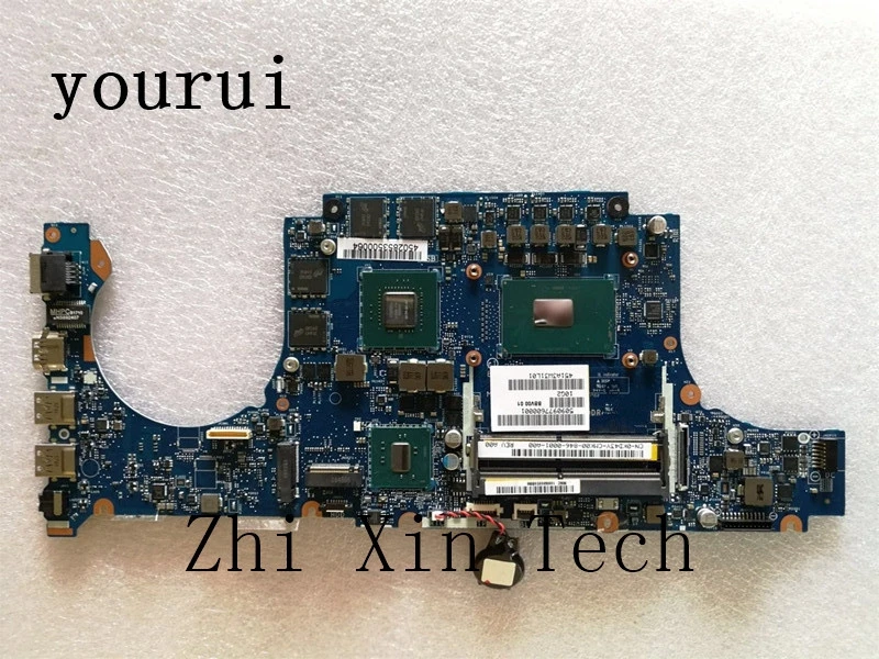 yourui Dell Inspiron 7566 Laptop Motherboard BCV00 LA-D991P With i7-6700HQ DDR3 100% Fully Test ok
yourui Dell Inspiron 7566 Laptop Motherboard BCV00 LA-D991P With i7-6700HQ DDR3 100% Fully Test ok
