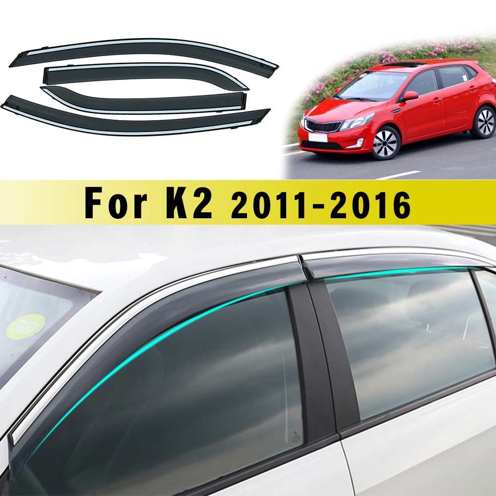 Window Visor For Kia K2 Sedan 2011-2016 Smoke Car Window Visors Car Sun Rain Guard Wind Deflectors Accessories 4Pcs
Window Visor For Kia K2 Sedan 2011-2016 Smoke Car Window Visors Car Sun Rain Guard Wind Deflectors Accessories 4Pcs