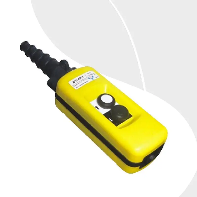 Free Shipping XAC-A271 2 button Single Speed crane derrick Motor control button control
Free Shipping XAC-A271 2 button Single Speed crane derrick Motor control button control