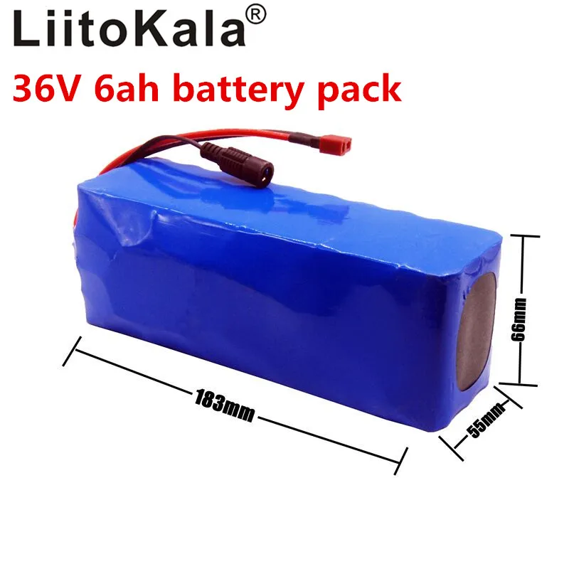LiitoKala 36V 6ah 500W 18650 lithium battery 36V 8AH Electric bike battery with PVC case for electric bicycle
LiitoKala 36V 6ah 500W 18650 lithium battery 36V 8AH Electric bike battery with PVC case for electric bicycle