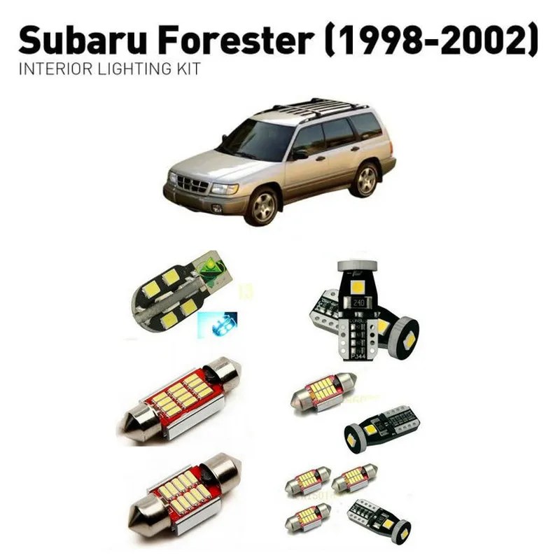 Led interior lights For Subaru forester 1998-2002 6pc Led Lights For Cars lighting kit automotive bulbs Canbus
Led interior lights For Subaru forester 1998-2002 6pc Led Lights For Cars lighting kit automotive bulbs Canbus