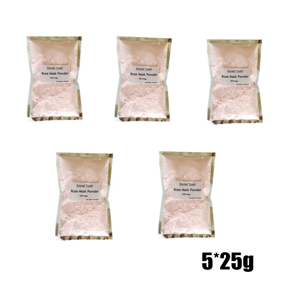 5packs 5x25g Rose Facial Peel Off Mask Powder Moisturizing Soft Powder Face Mask Scars Acne Control
5packs 5x25g Rose Facial Peel Off Mask Powder Moisturizing Soft Powder Face Mask Scars Acne Control