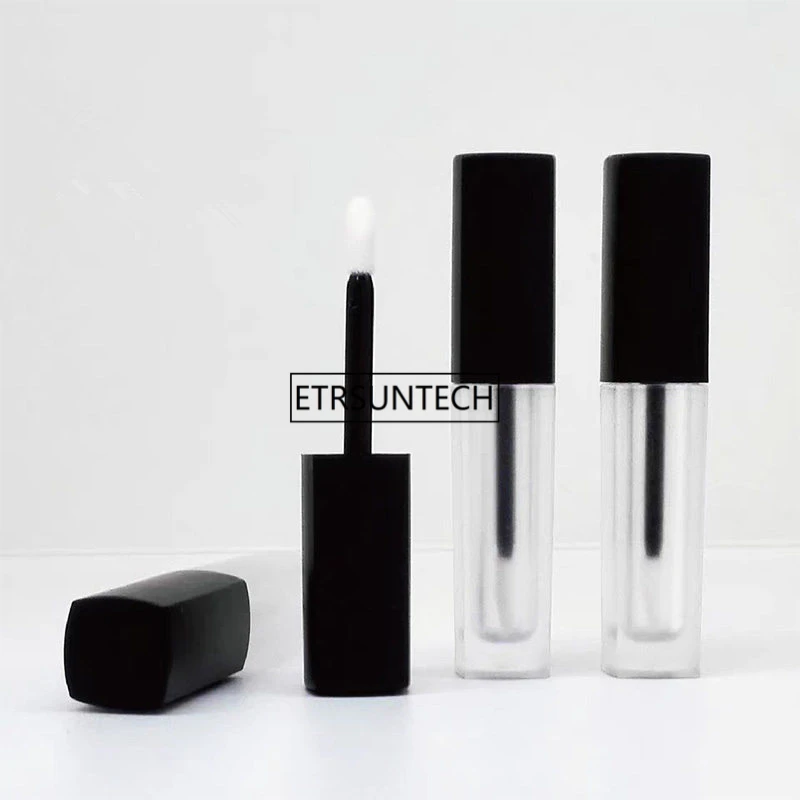 100pcs 3ml Matte Clear Lip Gloss Tube with Aluminum Cap, Empty Matte Liquid Lipstick Refillable Bottles Black Cap F3292
100pcs 3ml Matte Clear Lip Gloss Tube with Aluminum Cap, Empty Matte Liquid Lipstick Refillable Bottles Black Cap F3292