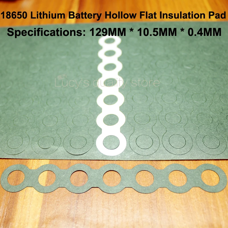 100pcs/lot 18650 lithium battery combination insulation gasket meson 7S hollow flat head paper insulation pad battery accessorie
100pcs/lot 18650 lithium battery combination insulation gasket meson 7S hollow flat head paper insulation pad battery accessorie