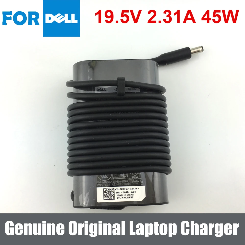 19.5V 2.31A 45W Original AC Adaptor Charger Power Supply for Dell Inspiron 14 7437 da45nm131 4h6nv
19.5V 2.31A 45W Original AC Adaptor Charger Power Supply for Dell Inspiron 14 7437 da45nm131 4h6nv