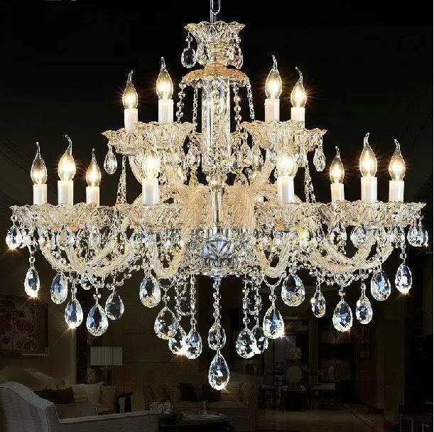 6/8/10/12/15/18 Arms Luxury K9 crystal candle chandeliers livingroom cristal lustre E14 AC 110V-240V Free Shipping
6/8/10/12/15/18 Arms Luxury K9 crystal candle chandeliers livingroom cristal lustre E14 AC 110V-240V Free Shipping