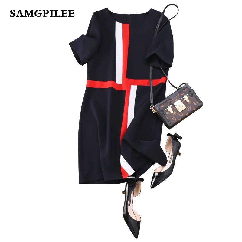 2020 New A-line Patchwork Short Sleeve Appliques Knee-length Fashion Natural O-neck Spring Women Dress
2020 New A-line Patchwork Short Sleeve Appliques Knee-length Fashion Natural O-neck Spring Women Dress