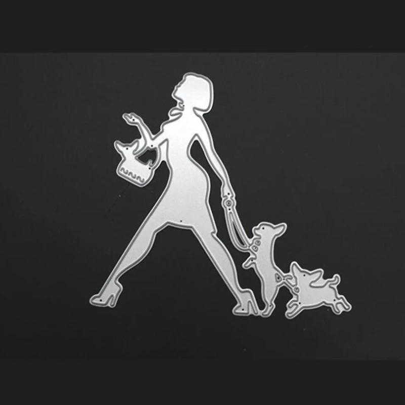 YINISE Women Dogs Metal Cutting Dies For Scrapbooking Stencils CRAFT DIY Album Cards Decoration Embossing Folder Die CUTS Cutter
YINISE Women Dogs Metal Cutting Dies For Scrapbooking Stencils CRAFT DIY Album Cards Decoration Embossing Folder Die CUTS Cutter