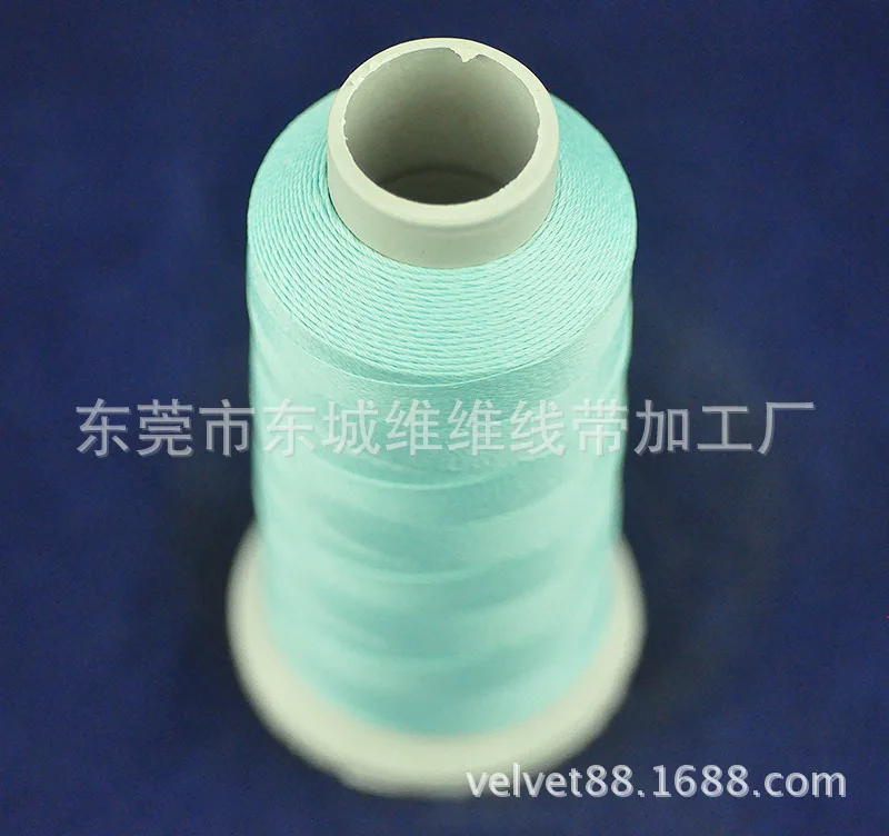 The factory supply line, 120D polyester luminous embroidery sewing line quality assurance
The factory supply line, 120D polyester luminous embroidery sewing line quality assurance
