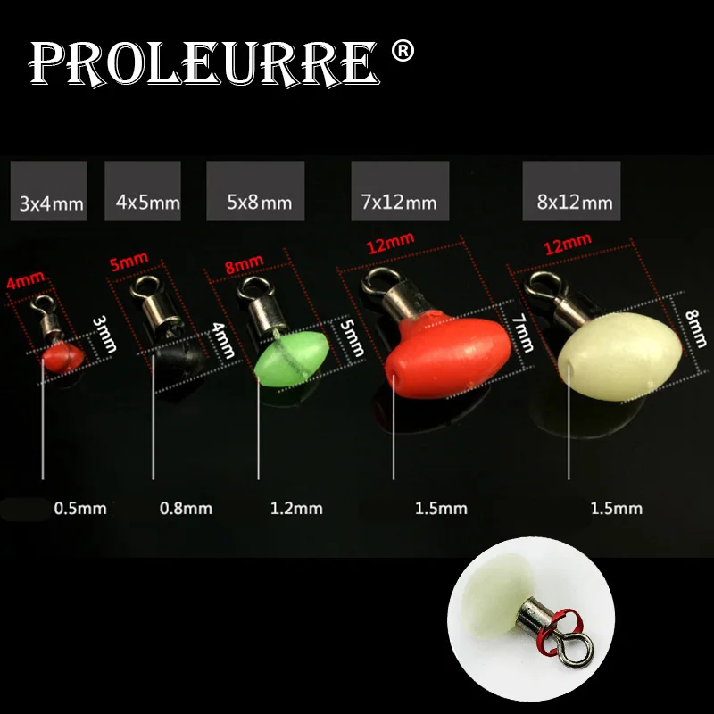 Proleurre 20pcs Luminous Fishing Barrel Bearing Rolling Swivel Solid Ring Rolling Fishing Swivel Fishing Line Connector Swivel
Proleurre 20pcs Luminous Fishing Barrel Bearing Rolling Swivel Solid Ring Rolling Fishing Swivel Fishing Line Connector Swivel