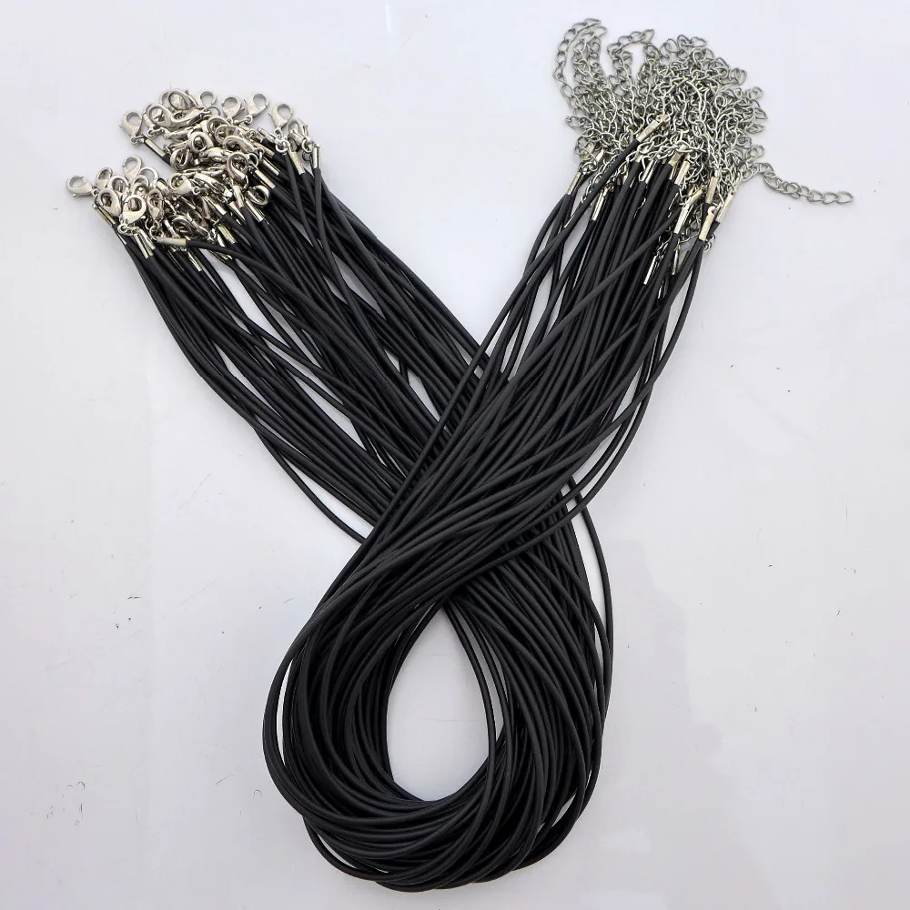 choker Wholesale 100pcs Black Rubber Necklace chain cord 1.5mm N01/2mm N02 Free Shipping
choker Wholesale 100pcs Black Rubber Necklace chain cord 1.5mm N01/2mm N02 Free Shipping