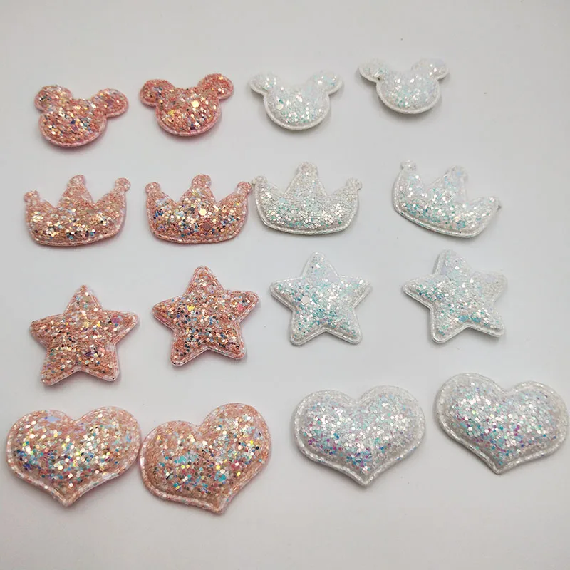 30pcs/lot Upscale Glitter Paillette Padded Crown Patches Appliques For Clothes Sewing Supplies DIY Craft Decoration
30pcs/lot Upscale Glitter Paillette Padded Crown Patches Appliques For Clothes Sewing Supplies DIY Craft Decoration