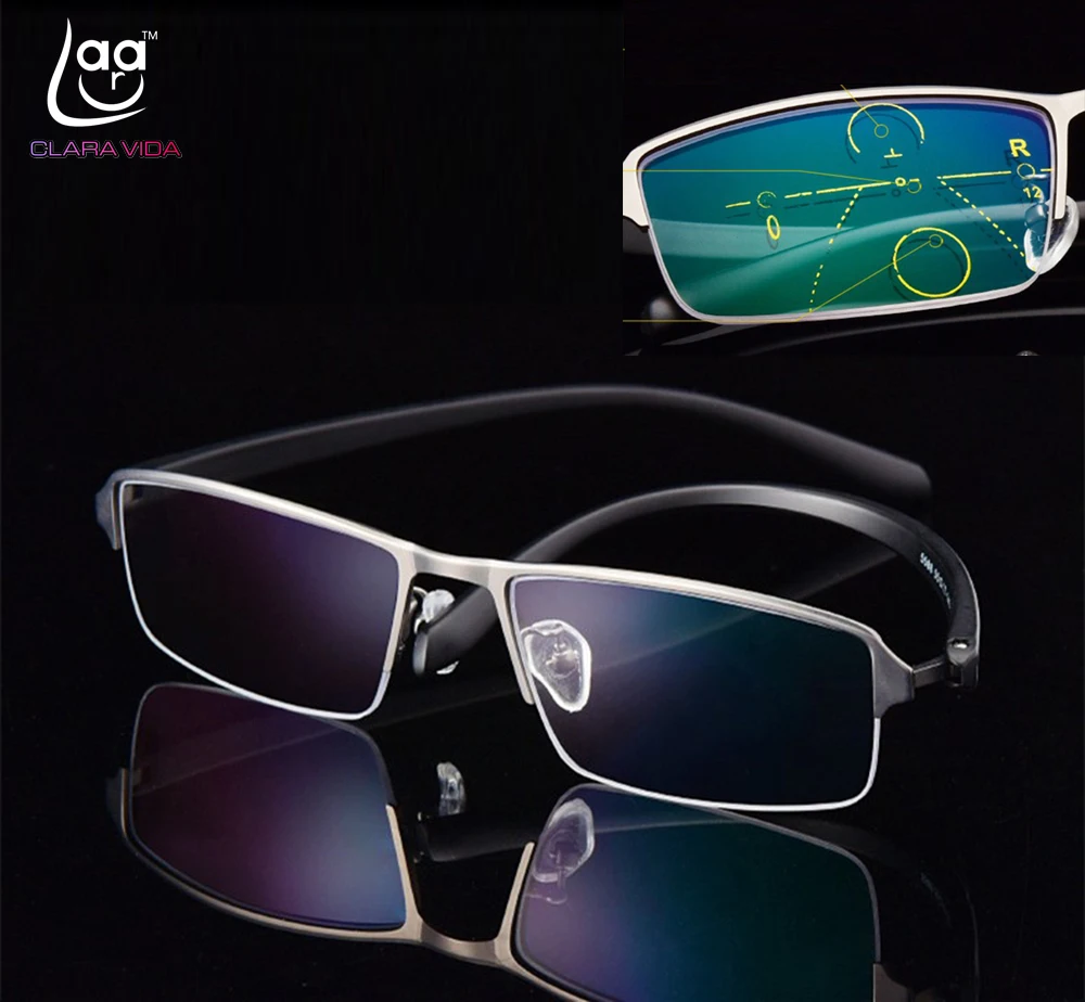 Clara Vida = Progressive Multifocal Anti-blue-ray Commercial Reading Glasses Bifocal +0.5 +0.75 +1 +1.25 +1.75to +4
Clara Vida = Progressive Multifocal Anti-blue-ray Commercial Reading Glasses Bifocal +0.5 +0.75 +1 +1.25 +1.75to +4