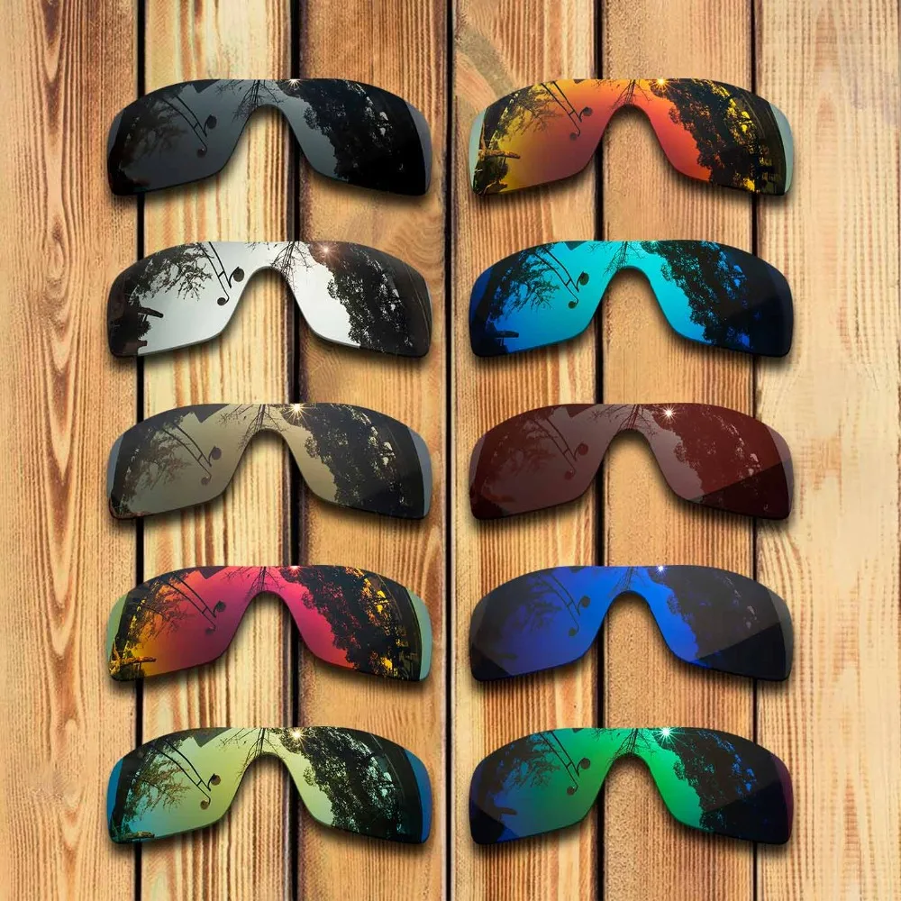 Glarebarrer 2 Pieces 100% Precisely Cut Polarized Replacement Lenses for Oakley Batwolf Sunglass - Many Colors
Glarebarrer 2 Pieces 100% Precisely Cut Polarized Replacement Lenses for Oakley Batwolf Sunglass - Many Colors