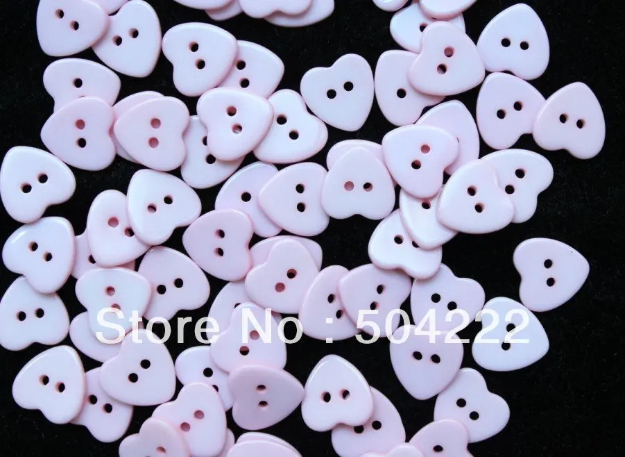 800pcs - 15mm pink heart extra smooth resin buttons wholesale free shipping-LK0026a you pick colors D25
800pcs - 15mm pink heart extra smooth resin buttons wholesale free shipping-LK0026a you pick colors D25