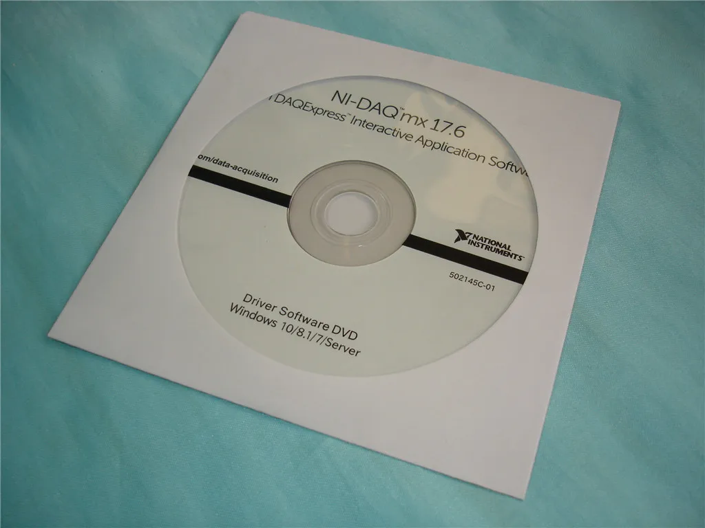 For Original Brand New NI Product CD NI-DAQmx 17.6 Supports 64-bit Operating System
For Original Brand New NI Product CD NI-DAQmx 17.6 Supports 64-bit Operating System
