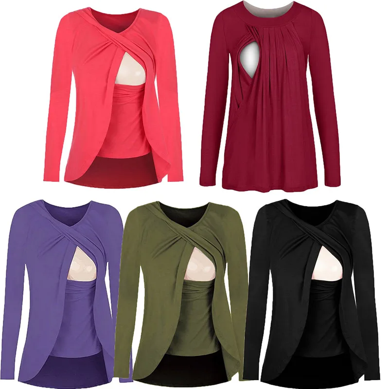 Fashion pregnancy Maternity Cotton Clothes Maternity Tops/T-shirt Breastfeeding shirt Nursing Tops for pregnant women
Fashion pregnancy Maternity Cotton Clothes Maternity Tops/T-shirt Breastfeeding shirt Nursing Tops for pregnant women