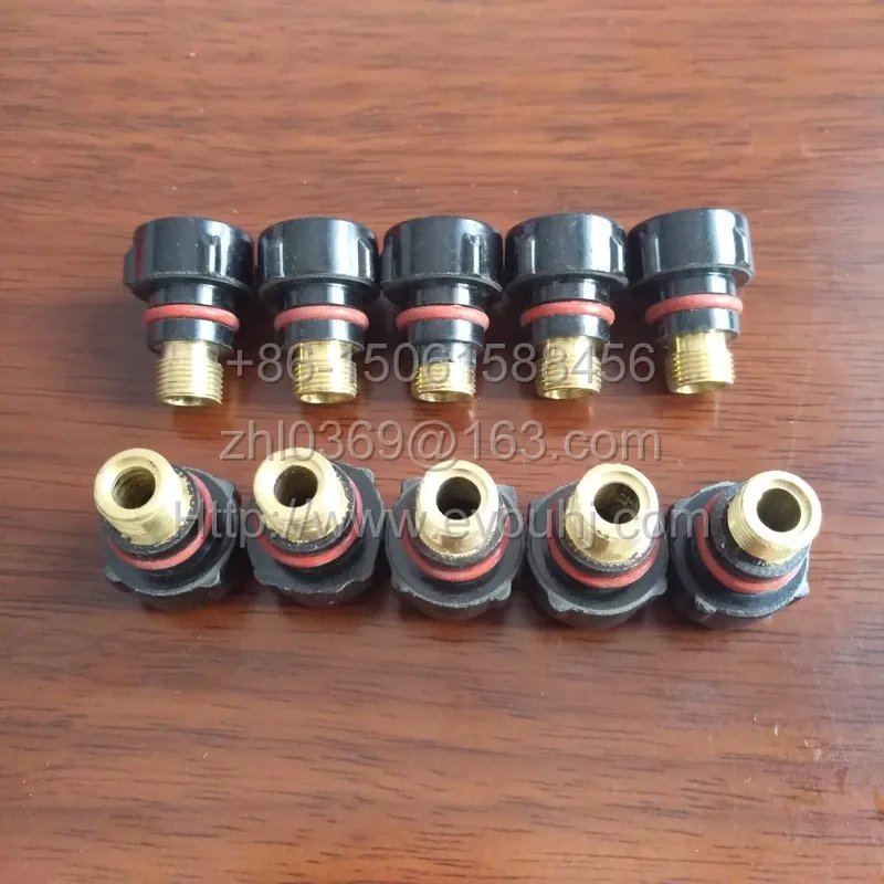 10pcs Short Back Cap(57Y04) Consumables for WP17 W26 WP18 TIG Welding Torch Head
10pcs Short Back Cap(57Y04) Consumables for WP17 W26 WP18 TIG Welding Torch Head
