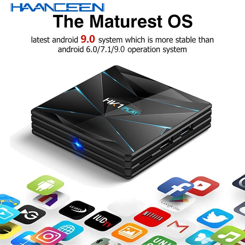 ТВ-приставка Android 9,0 HK1 Play S905X2 DDR 3 4 ГБ/32 ГБ двухдиапазонный Wifi смарт медиаплеер Поддержка Bluetooth 4K 3D телеприставка Мини ПК
ТВ-приставка Android 9,0 HK1 Play S905X2 DDR 3 4 ГБ/32 ГБ двухдиапазонный Wifi смарт медиаплеер Поддержка Bluetooth 4K 3D телеприставка Мини ПК