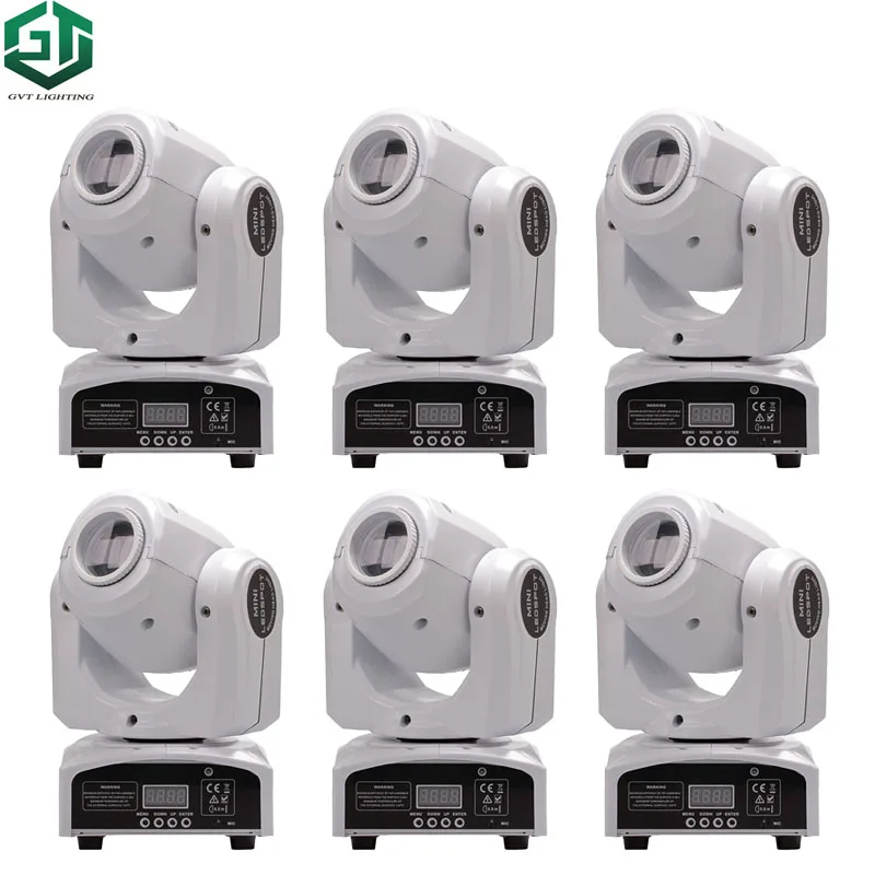 6pcs/lot 60W RGBW Spot LED Moving Head Stage Light DMX Disco DJ Party Xmas 60w Beam Lighting white color shell
6pcs/lot 60W RGBW Spot LED Moving Head Stage Light DMX Disco DJ Party Xmas 60w Beam Lighting white color shell