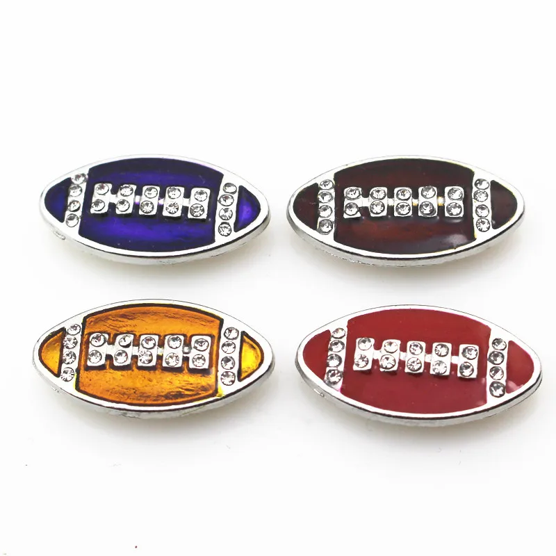 10pcs Mix Color Football Sports Button DIY 18mm Bracelet&Bangle Ginger Snap Jewelry Pendant/Necklace Fitting
10pcs Mix Color Football Sports Button DIY 18mm Bracelet&Bangle Ginger Snap Jewelry Pendant/Necklace Fitting