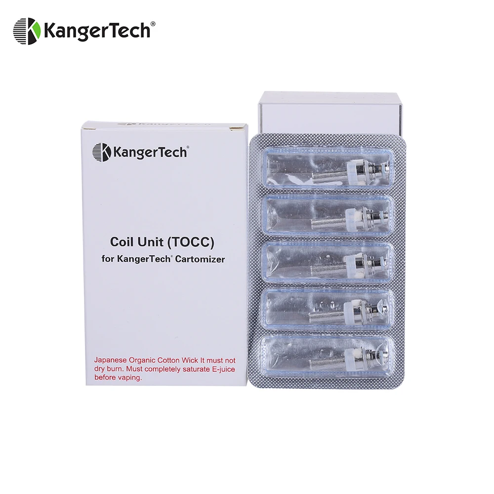 5 шт./упак. оригинальная катушка KangerTech TOCC для картомайзеров kanger T3S/MT3S, электронная сигарета, вейп
5 шт./упак. оригинальная катушка KangerTech TOCC для картомайзеров kanger T3S/MT3S, электронная сигарета, вейп