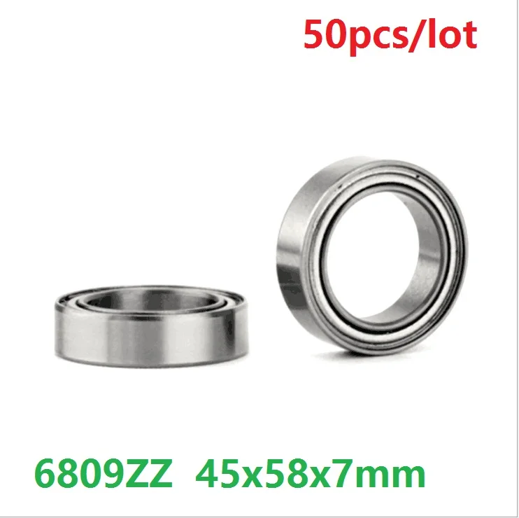 50pcs/lot 6809 ZZ 6809ZZ 45*58*7 bearing Thin section Deep Groove Ball Bearing 45x58x7 mm
50pcs/lot 6809 ZZ 6809ZZ 45*58*7 bearing Thin section Deep Groove Ball Bearing 45x58x7 mm