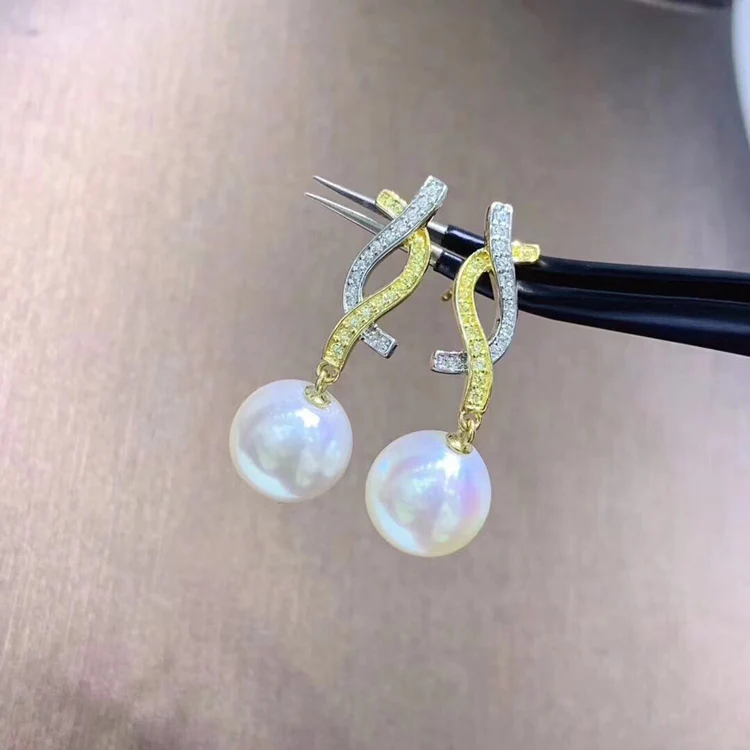 3Pairs/Lot Elegant Silver&Gold Color Earrings Findings S925 Sterling Silver Dangle Earrings Components DIY Jewelry Accessory
3Pairs/Lot Elegant Silver&Gold Color Earrings Findings S925 Sterling Silver Dangle Earrings Components DIY Jewelry Accessory