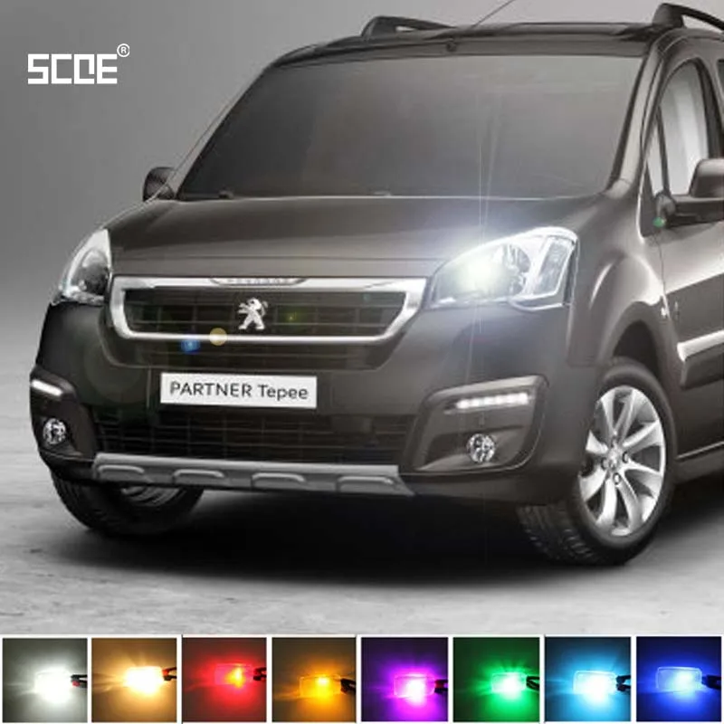 For Peugeot Partner Partner Tepee/Van iON SCOE 2015 2X 12SMD LED Front Parking Light Front Side Marker Light Source Car Styling
For Peugeot Partner Partner Tepee/Van iON SCOE 2015 2X 12SMD LED Front Parking Light Front Side Marker Light Source Car Styling