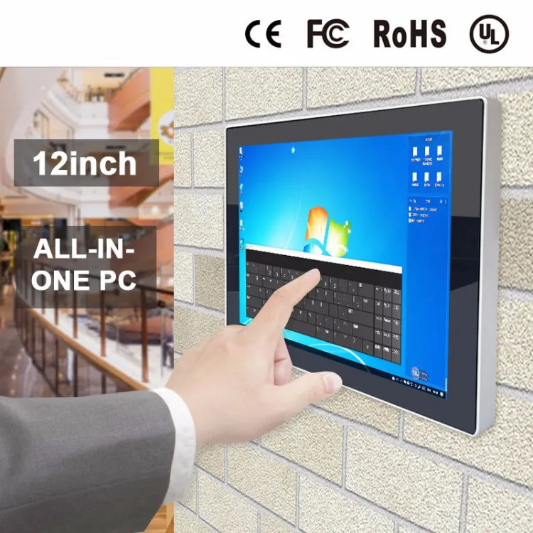 Win7 / 10 OS 12 inch multi touch screen all in 1 mini pc with rs232 Network interface
Win7 / 10 OS 12 inch multi touch screen all in 1 mini pc with rs232 Network interface