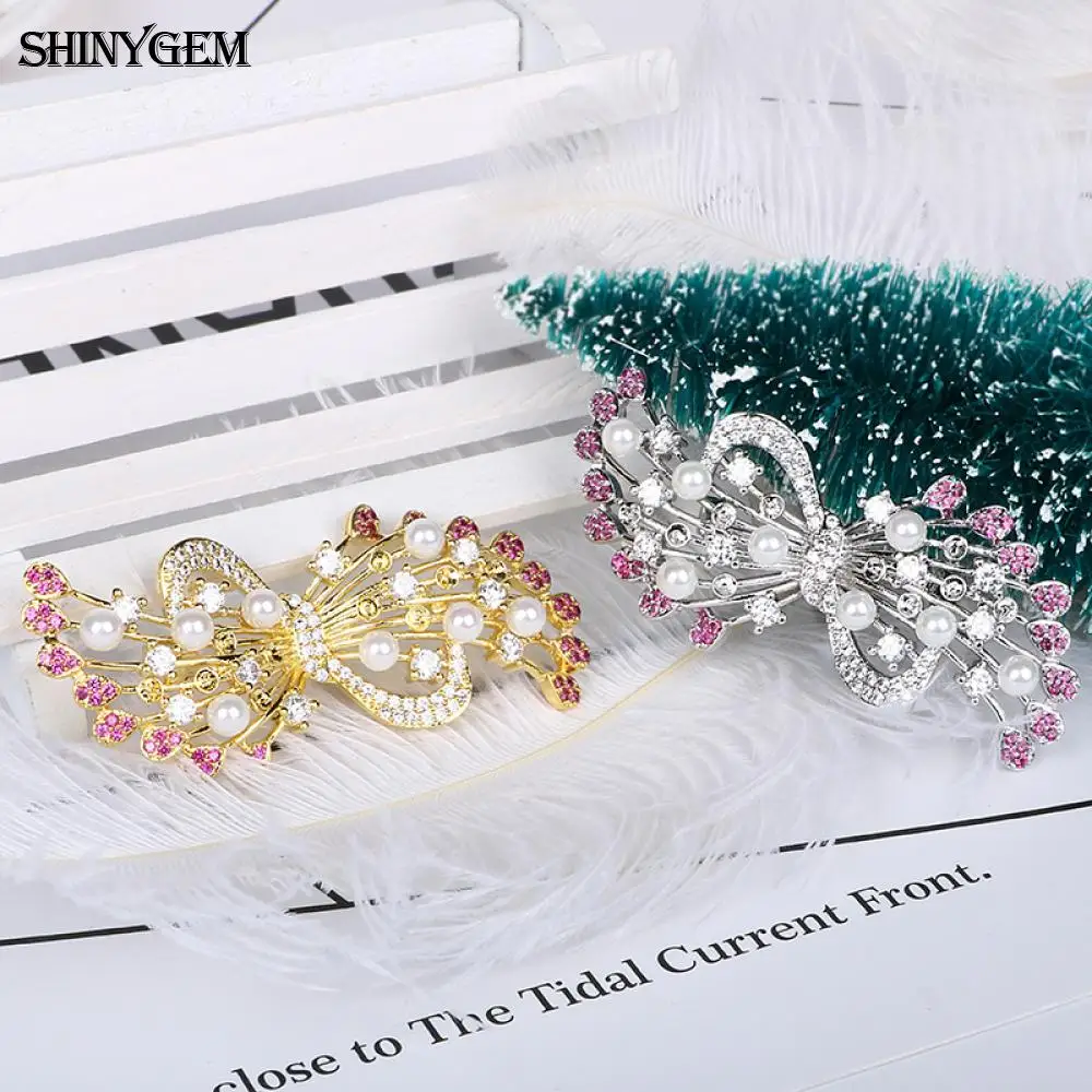SHINYGEM Flowers Cluster Brooches For Women Sparkling Zircon Gold & Silver Plated Fashion Luxury Accessories Contracted Style
SHINYGEM Flowers Cluster Brooches For Women Sparkling Zircon Gold & Silver Plated Fashion Luxury Accessories Contracted Style
