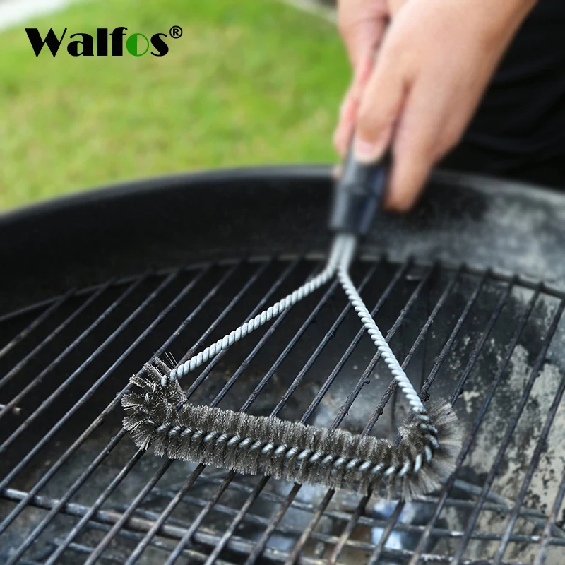 Non-Stick Barbecue Grill BBQ Brush Stainless Steel Wire Bristles Cleaning Brushes With Handle Durable Cooking BBQ Tools Hot Sale
Non-Stick Barbecue Grill BBQ Brush Stainless Steel Wire Bristles Cleaning Brushes With Handle Durable Cooking BBQ Tools Hot Sale