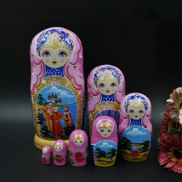 21cm 7 Layer Wooden Handmade Matryoshka Dolls Creative Home Decoration Children Education Toys Russian Dolls Nesting Toys
21cm 7 Layer Wooden Handmade Matryoshka Dolls Creative Home Decoration Children Education Toys Russian Dolls Nesting Toys