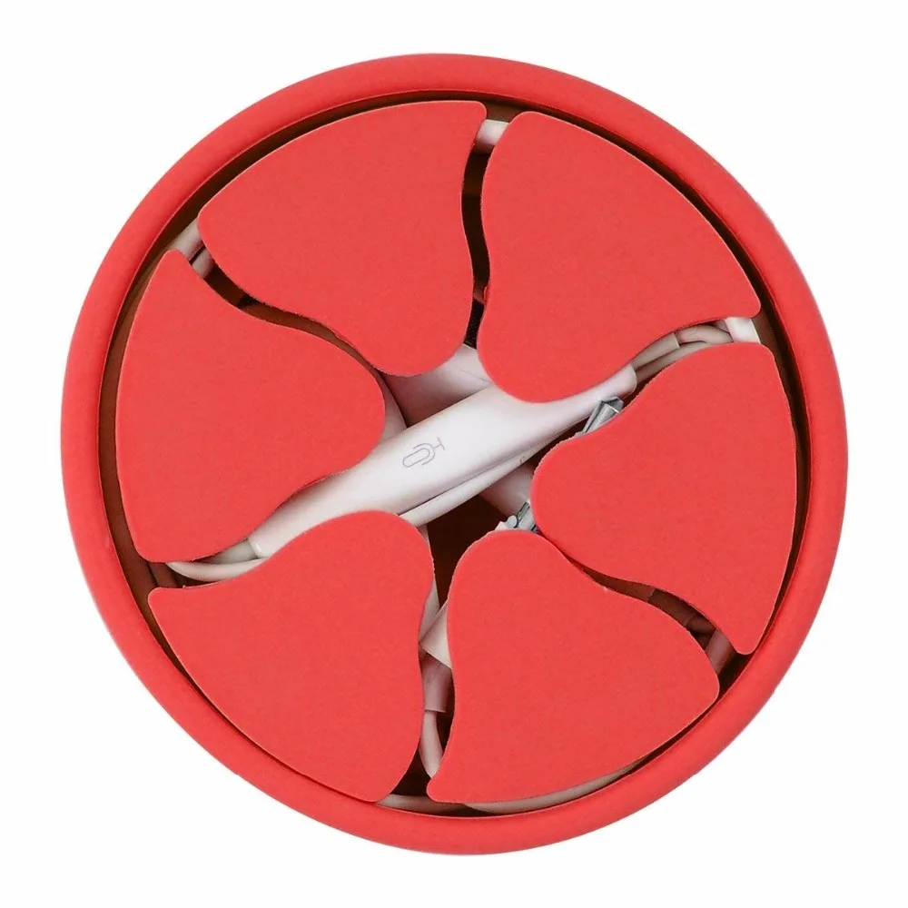 A Pack Of Tangle-Free Earbuds Holder Portable Storage Case Box Headphone Holder Wrap Silicone Earphone Cable Winder Organizer
A Pack Of Tangle-Free Earbuds Holder Portable Storage Case Box Headphone Holder Wrap Silicone Earphone Cable Winder Organizer
