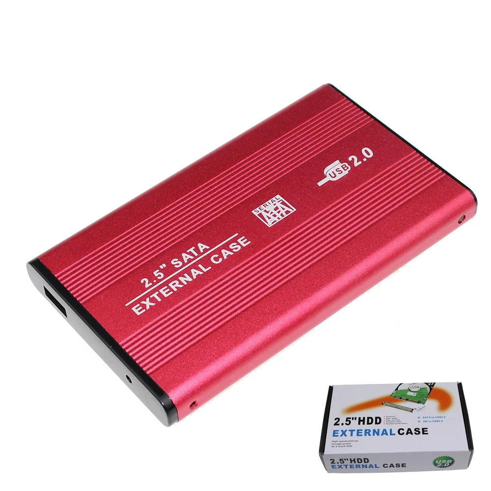 2,5 "USB 2,0 SATA HD внешний бокс до 3 ТБ HDD жесткий диск Корпус для внешнего жесткого диска для Windows/Mac
2,5 "USB 2,0 SATA HD внешний бокс до 3 ТБ HDD жесткий диск Корпус для внешнего жесткого диска для Windows/Mac
