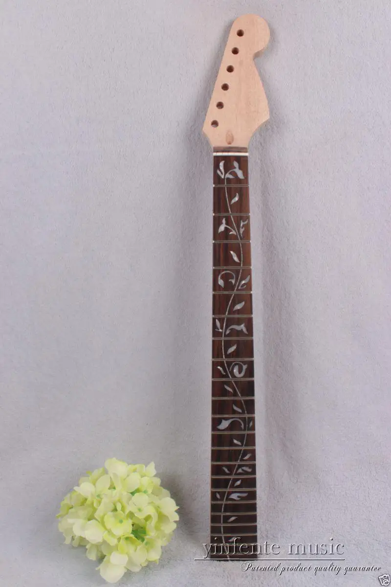 New electric guitar neck rose Fretboard 22 fret 25.5'' Unfinished solid wood #800
New electric guitar neck rose Fretboard 22 fret 25.5'' Unfinished solid wood #800