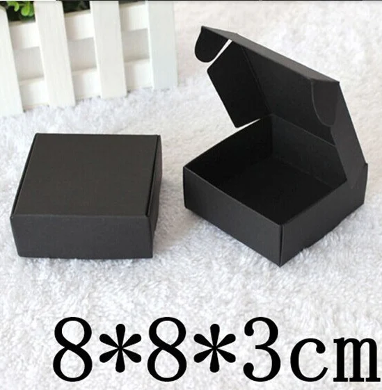 8*8*3cm Black Paper Box for Handmade Soap Gift Box Food packing 200pcs/lot Free shipping
8*8*3cm Black Paper Box for Handmade Soap Gift Box Food packing 200pcs/lot Free shipping