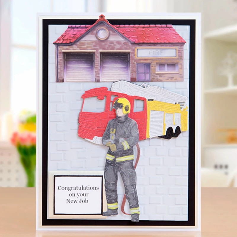 Firemen Metal Cutting Dies For DIY Scrapbooking Embossing Decorative Crafts Supplies Cards Making New 2019
Firemen Metal Cutting Dies For DIY Scrapbooking Embossing Decorative Crafts Supplies Cards Making New 2019