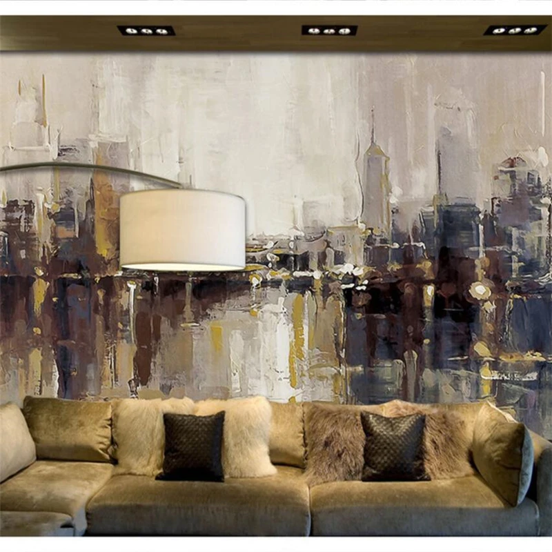 wellyu papel parede Custom wallpaper City landscape abstract oil painting background wall
wellyu papel parede Custom wallpaper City landscape abstract oil painting background wall