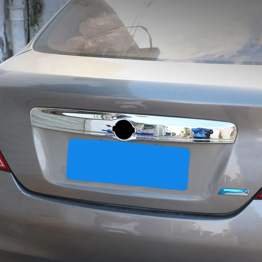 Jameo Auto Car ABS Chrome Rear Trunk Protection Cover Trunk Decoration Trim Stickers for Nissan New Sunny 2012 - 2016 Parts
Jameo Auto Car ABS Chrome Rear Trunk Protection Cover Trunk Decoration Trim Stickers for Nissan New Sunny 2012 - 2016 Parts