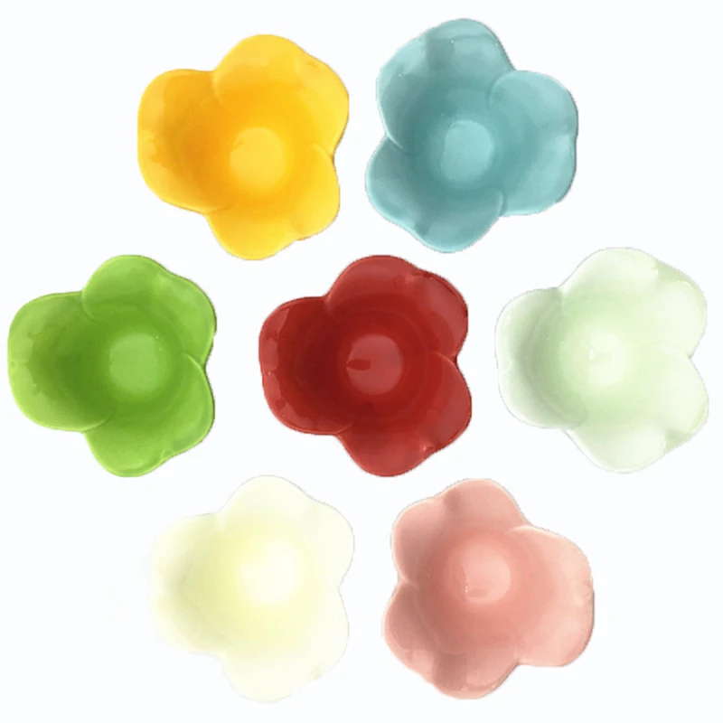 Colorful Sushi Dishes, Ceramic Plate, Small Bowl, Flower Shape, Soup Bowl, Sauce Boat, Ice Cream Dessert Small Dish, 4Pc Set
Colorful Sushi Dishes, Ceramic Plate, Small Bowl, Flower Shape, Soup Bowl, Sauce Boat, Ice Cream Dessert Small Dish, 4Pc Set
