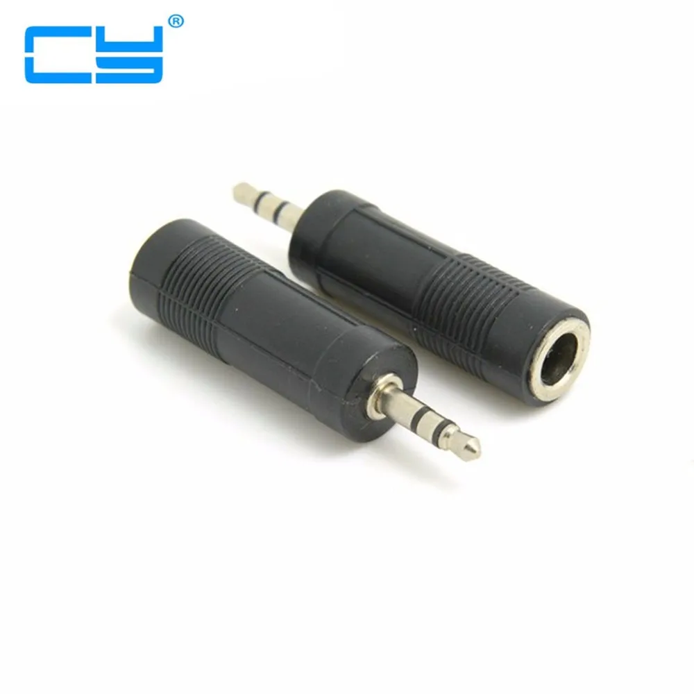 10pcs Stereo Female 6.35mm 1/4" Jack to Male audio jack 3.5mm 1/8" Headphone Headphones 3.5 jack 3.5 Adapter
10pcs Stereo Female 6.35mm 1/4" Jack to Male audio jack 3.5mm 1/8" Headphone Headphones 3.5 jack 3.5 Adapter