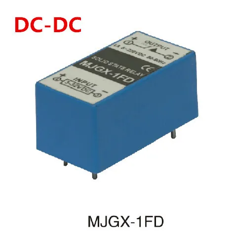 PCB TYPE DC-DC solid state relay 1a pcb ssr small type input 3-32vdc, output 220VDc, mould :MJGX-1FD free shipping
PCB TYPE DC-DC solid state relay 1a pcb ssr small type input 3-32vdc, output 220VDc, mould :MJGX-1FD free shipping