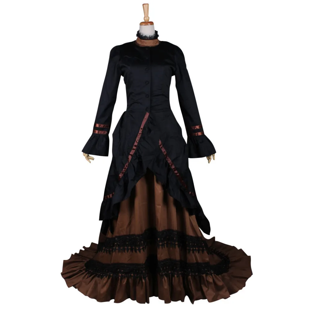Women's Civil War Dress Vintage Medieval Renaissance Victorian Southern Belle Evening Dress Gown Halloween Costume
Women's Civil War Dress Vintage Medieval Renaissance Victorian Southern Belle Evening Dress Gown Halloween Costume