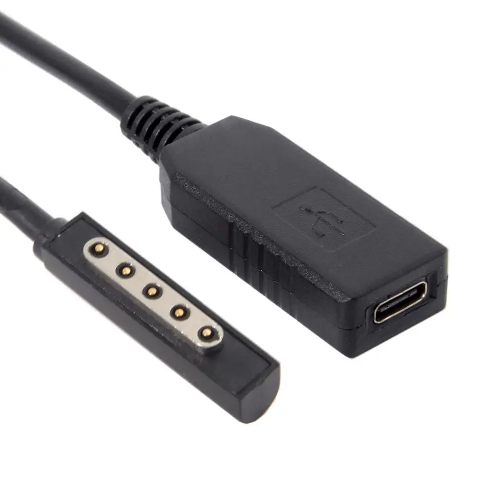 USB 3.1 Type C Female to Male Adapter Cable 30CM/1FT DC 12V Charging Trigger for Surface pro 1 pro 2 PD Emulator
USB 3.1 Type C Female to Male Adapter Cable 30CM/1FT DC 12V Charging Trigger for Surface pro 1 pro 2 PD Emulator