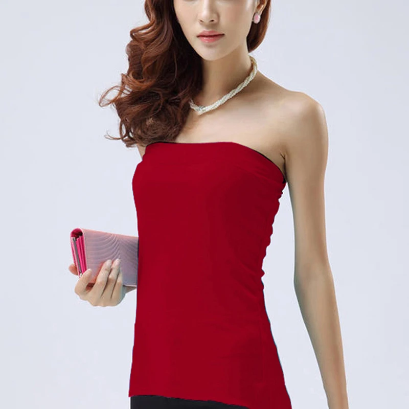 Sexy Women Strapless Intimates Solid Leopard Summer Soft Modal Tube Tops Female Backless Off Shoulder Women Slim Tops
Sexy Women Strapless Intimates Solid Leopard Summer Soft Modal Tube Tops Female Backless Off Shoulder Women Slim Tops